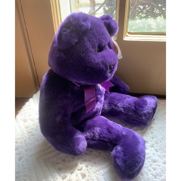 Ty Princess Beanie Buddy plush bear 14” - Picture 3 of 7